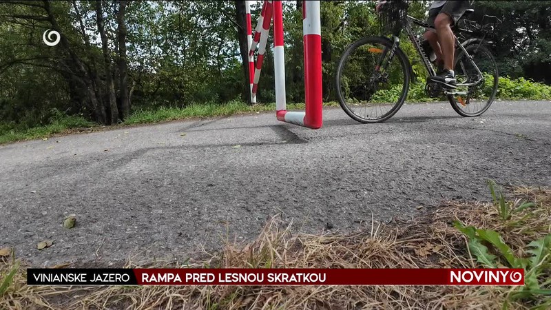 RAMPA PRED LESNOU SKRATKOU