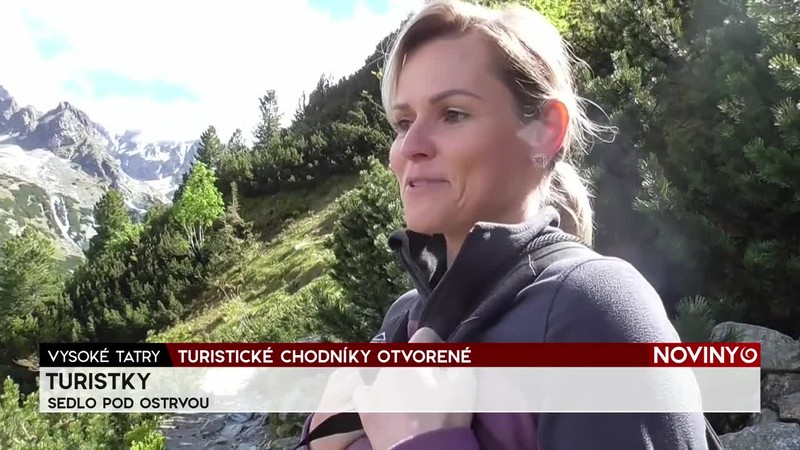 TURISTICKÉ CHODNÍKY OTVORENÉ