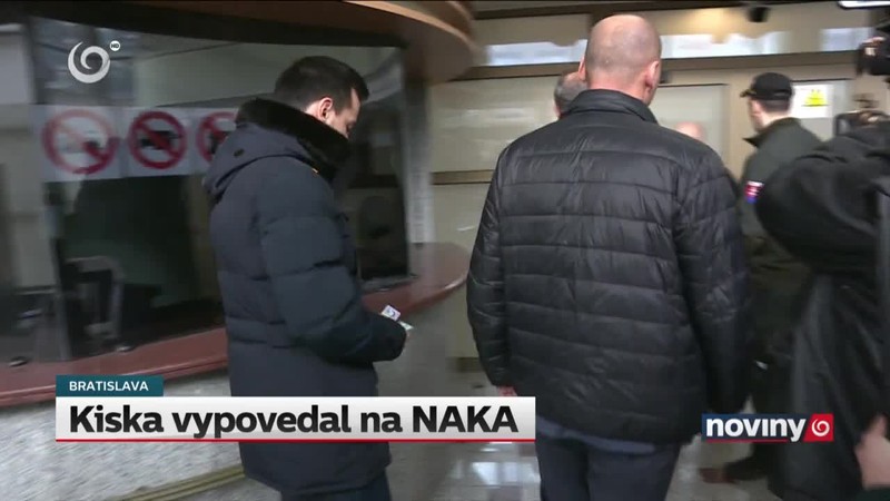 Kiska vypovedal na NAKA