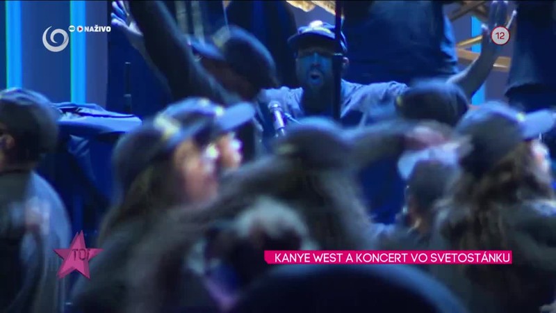 KANYE WEST A KONCERT VO SVETOSTÁNKU
