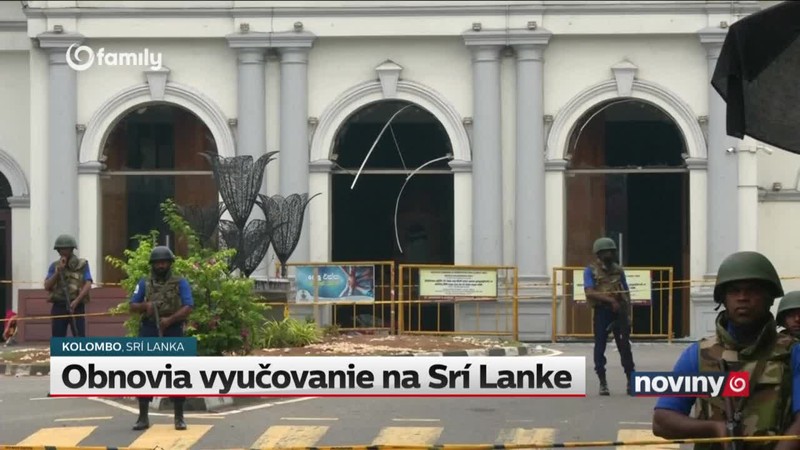 Obnovia vyučovanie na Srí Lanke
