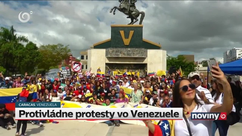Protivládne protesty vo Venezuele