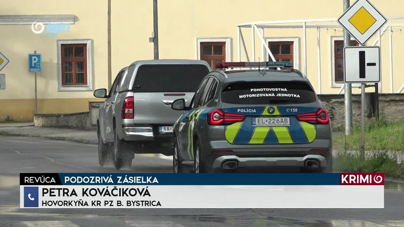 PODOZRIVÁ ZÁSIELKA