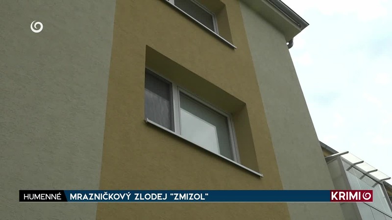 MRAZNIČKOVÝ ZLODEJ "ZMIZOL"