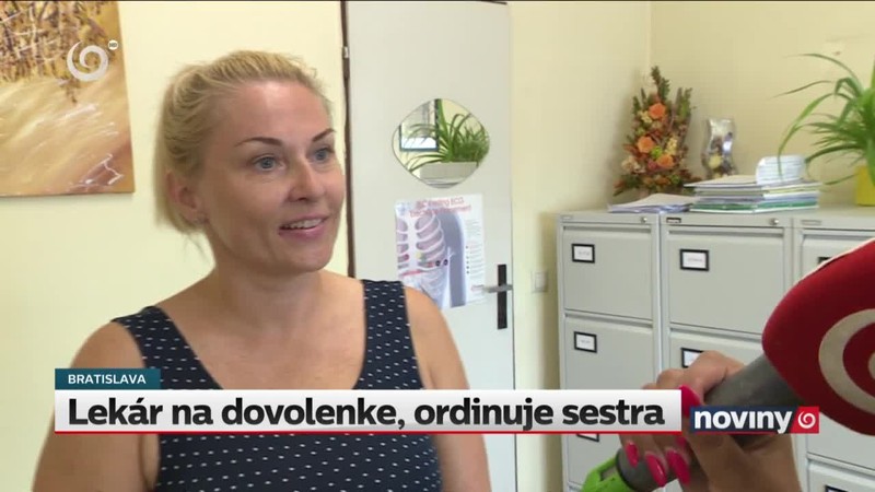 Lekár na dovolenke, ordinuje sestra