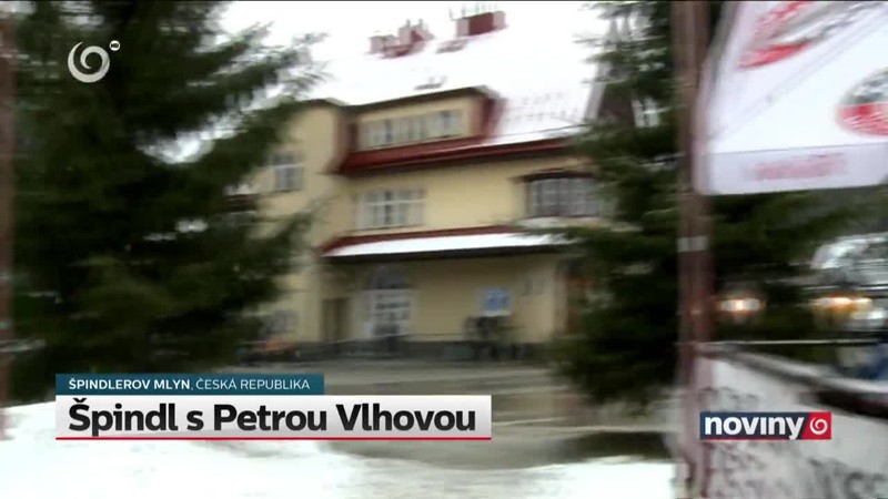 Špindl s Petrou Vlhovou