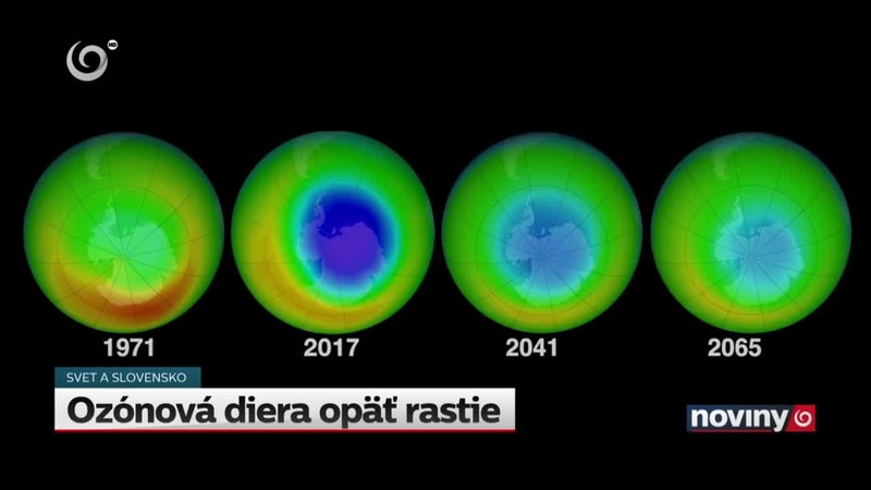 Ozónová diera opäť rastie