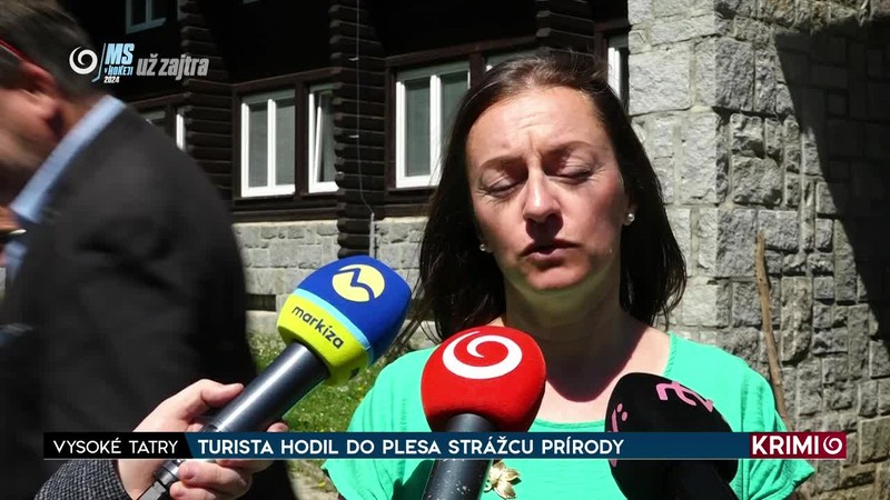 TURISTA HODIL DO PLESA STRÁŽCU PRÍRODY