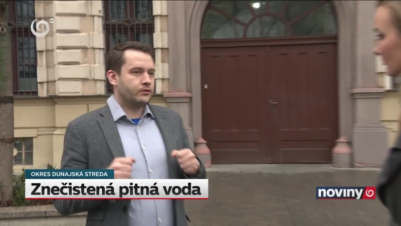 Znečistená pitná voda