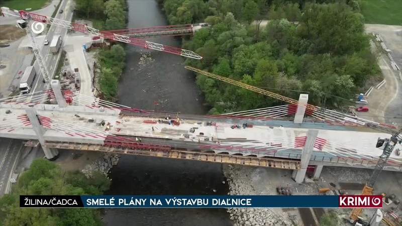 SMELÉ PLÁNY NA VÝSTAVBU DIAĽNICE