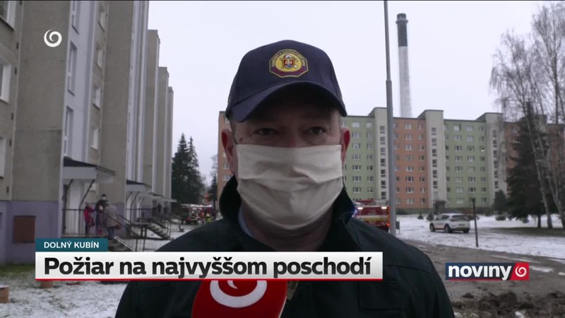 Požiar na najvyššom poschodí