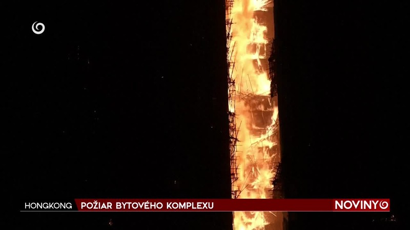 POŽIAR BYTOVÉHO KOMPLEXU