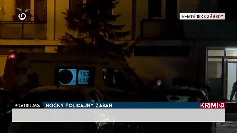 NOČNÝ POLICAJNÝ ZÁSAH