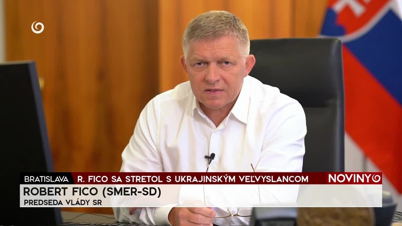 R. FICO SA STRETOL S UKRAJINSKÝM VEĽVYSLANCOM