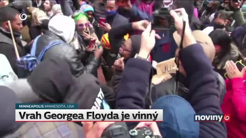 Vrah Georgea Floyda je vinný