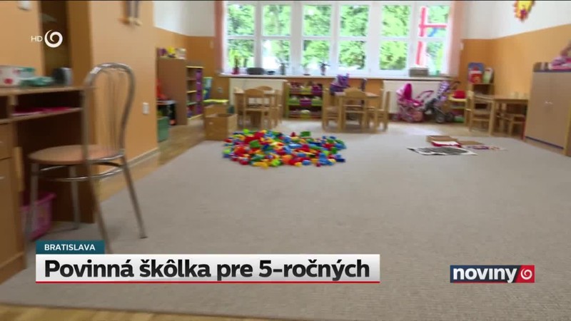 Povinná škôlka pre 5-ročných