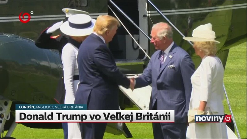 Donald Trump vo Veľkej Británii