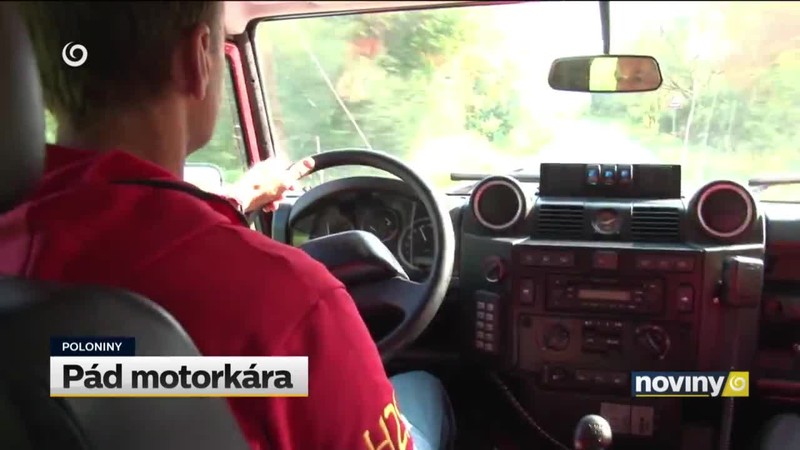 Pád motorkára