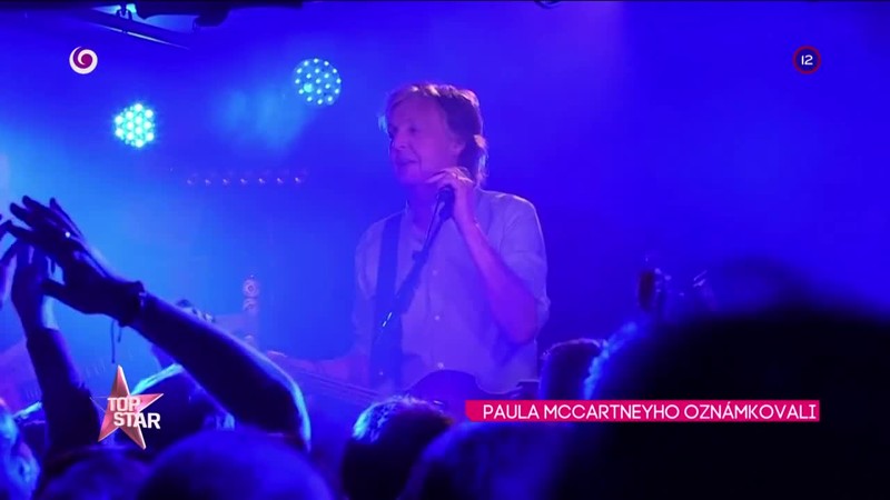 PAULA MCCARTNEYHO OZNÁMKOVALI