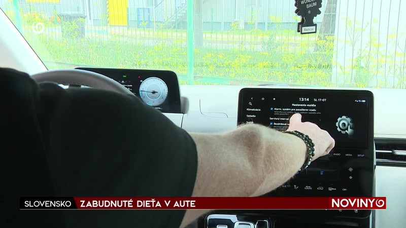 ZABUDNUTÉ DIEŤA V AUTE