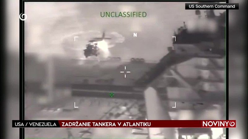 ZADRŽANIE TANKERA V ATLANTIKU