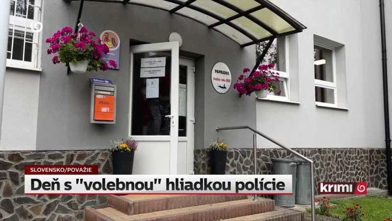 Deň s "volebnou" hliadkou polície