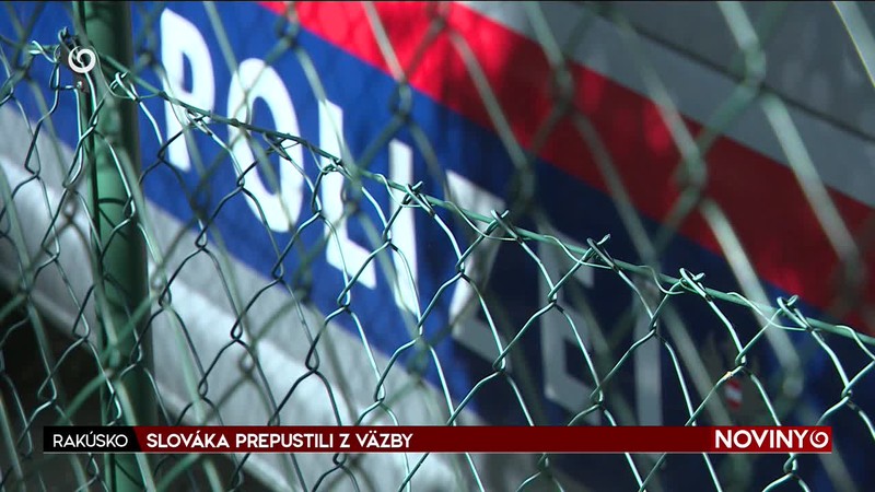 SLOVÁKA PREPUSTILI Z VÄZBY