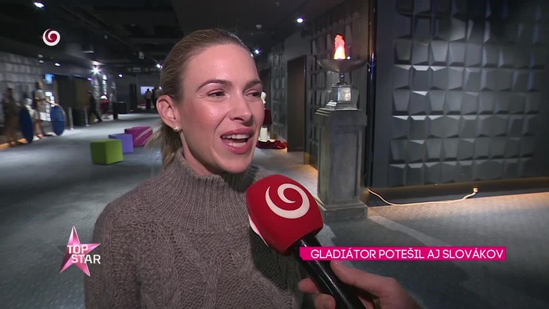 GLADIÁTOR POTEŠIL AJ SLOVÁKOV