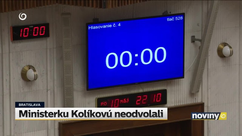 Ministerku Kolíkovú neodvolali