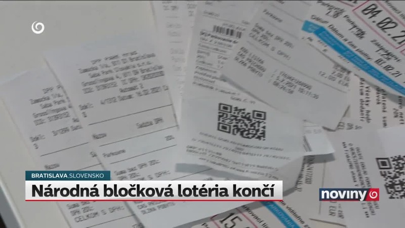 Národná bločková lotéria končí