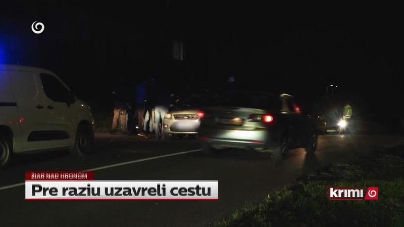 Pre raziu uzavreli cestu