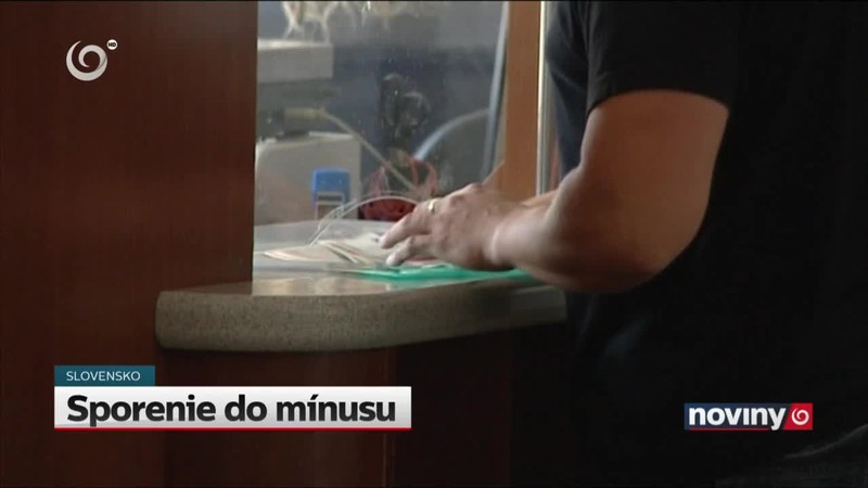 Sporenie do mínusu