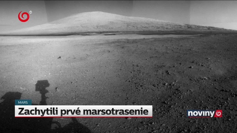 Zachytili prvé marsotrasenie