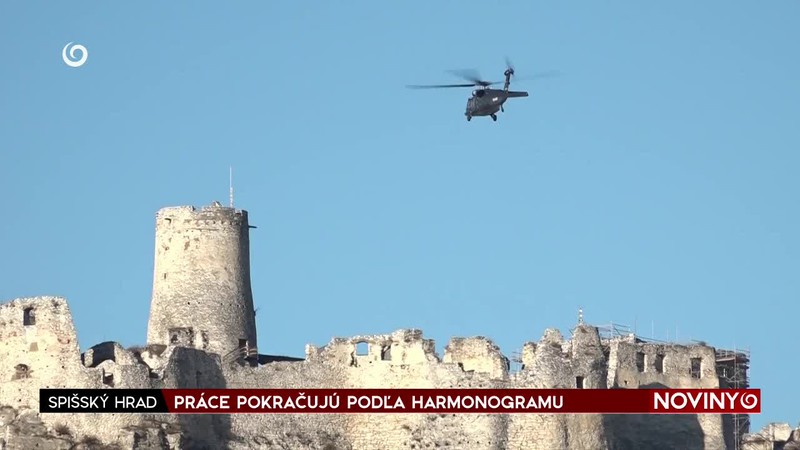 PRÁCE POKRAČUJÚ PODĽA HARMONOGRAMU