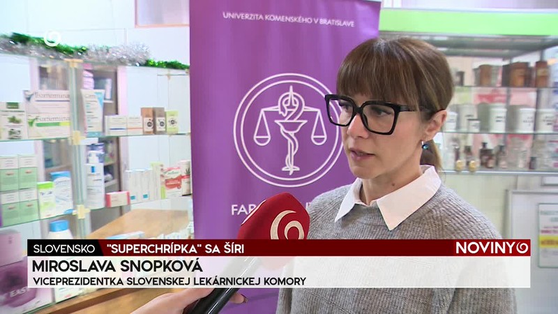 "SUPERCHRÍPKA" SA ŠÍRI