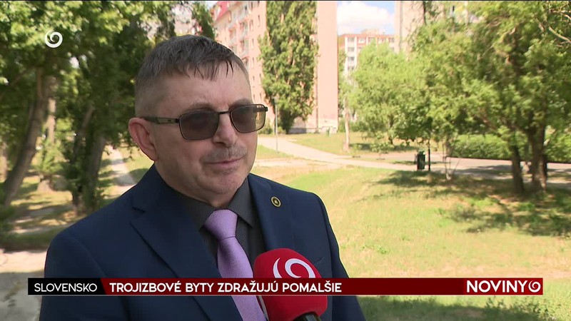 TROJIZBOVÉ BYTY ZDRAŽUJÚ POMALŠIE