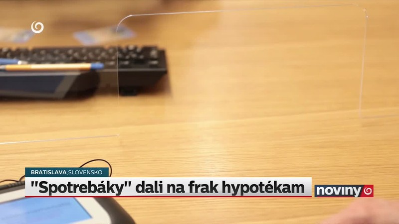 "Spotrebáky" dali na frak hypotékam