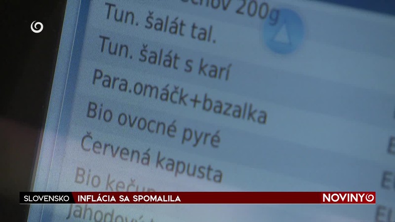 INFLÁCIA SA SPOMALILA