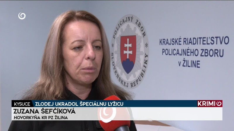 ZLODEJ UKRADOL ŠPECIÁLNU LYŽICU