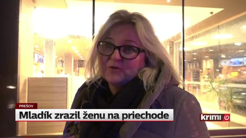 Mladík zrazil ženu na priechode