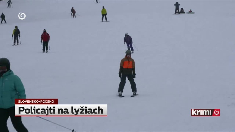 Policajti na lyžiach