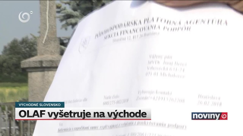 OLAF vyšetruje na východe