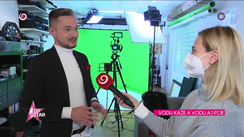 VODU KÁŽE A VODU AJ PIJE