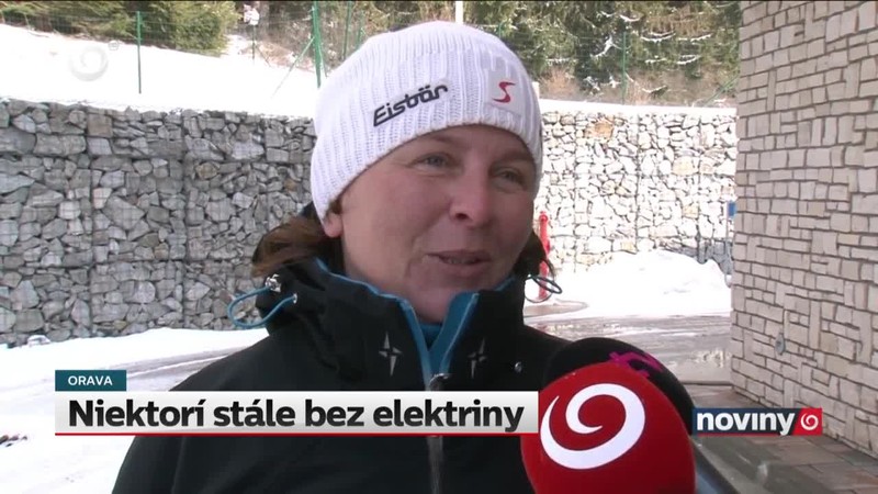 Niektorí stále bez elektriny
