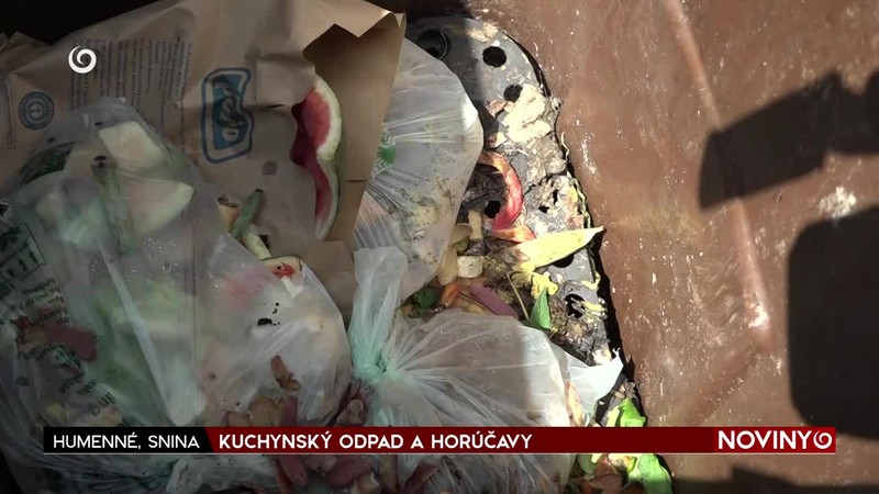 KUCHYNSKÝ ODPAD A HORÚČAVY