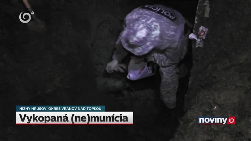 Vykopaná (ne)munícia
