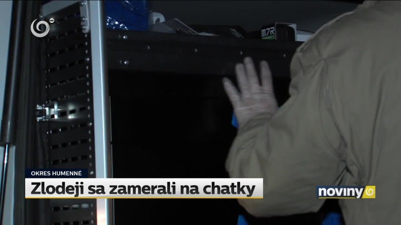 Zlodeji sa zamerali na chatky