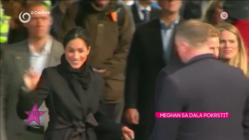 Meghan Markle pokrstili