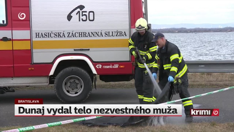 Dunaj vydal telo nezvestného muža