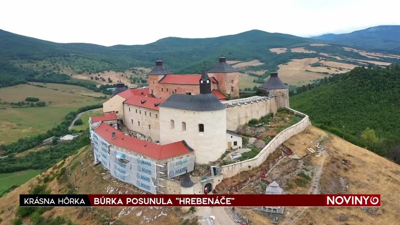 BÚRKA POSUNULA "HREBENÁČE"